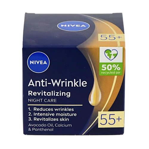 Nivea Arckrém 50 ml 55+ Anti-Wrinkle éjszakai