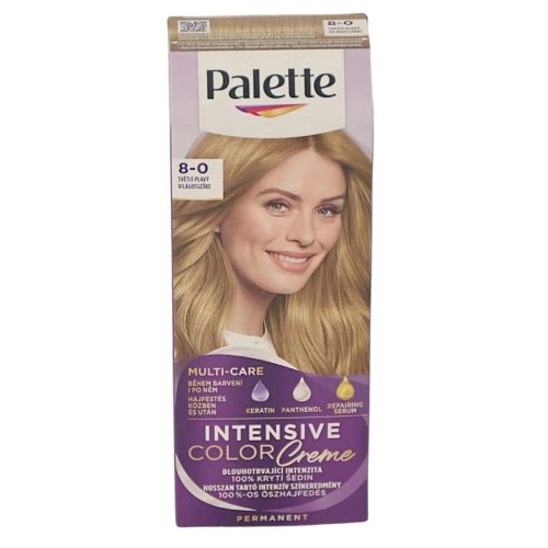 PALETTE ICC HAJFESTEK 8-0 N7 VILÁGOSSZŐKE