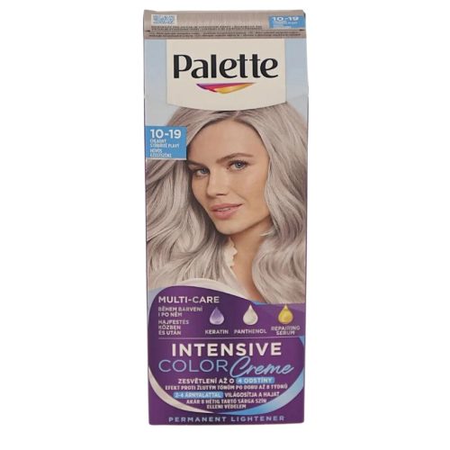Palette hajfesték 10-19 Hűvös ezüstszőke