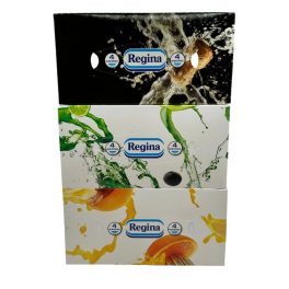 Regina splash dobozos papírzsebkendő 4 réteg 96 lap