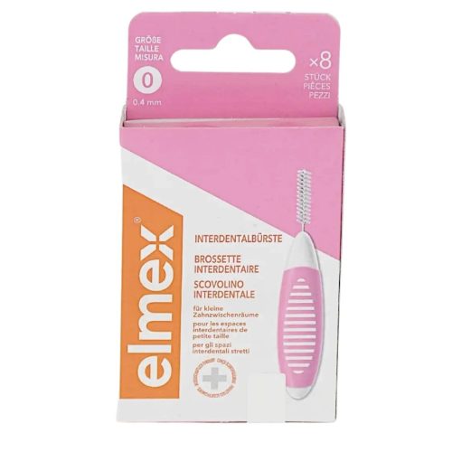 Elmex fogköztisztító kefe 8 db 0,4 mm