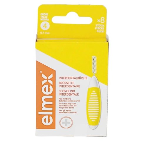 Elmex fogköztisztító kefe 8 db 0,7 mm