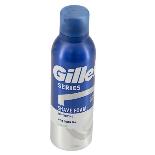 Gillette borotvahab 250 ml Series Sensitive Revitalizing green tea