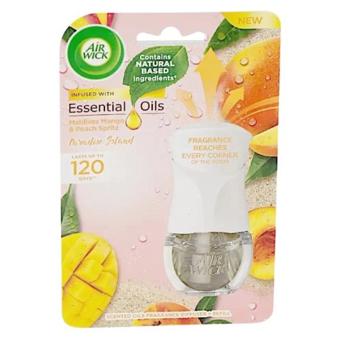 Air Wick elektromos illatosító készülék+ut.19 ml Paradise Island Maldives Mango&Peach Spritz
