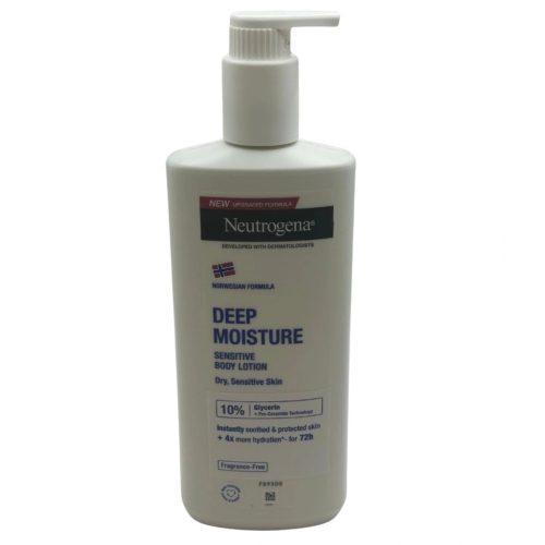 NEUTROGENA testápoló 400 ml Deep Moisture érzékeny bőrre