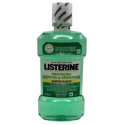 Listerine szájvíz 500 ml Teeth&Gum Defence Fresh Mint/Protection Dents et Gencives