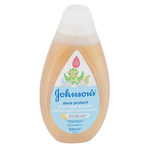JOHNSONSŽ Pure Protect 2 az 1-ben fürdető és tusfürdő gyermekeknek 500 ml