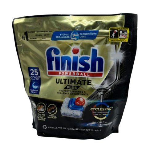 Finish mosogatógép tabletta 25 db ultimate plus