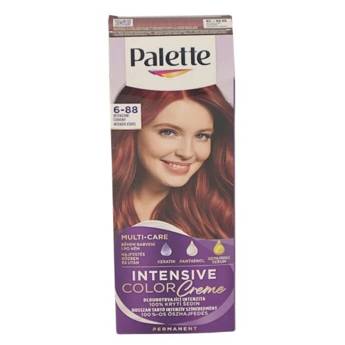 Palette hajfesték 6-88 Intenzív vörös