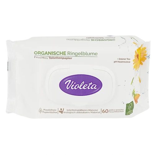 Violeta nedves toalett papír 60db - sensitive antiallergén