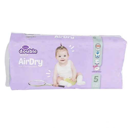 Violeta Double Care Air Dry Nadrágpelenka 5-ös méret (11-25 kg) 52db + törlőkendő