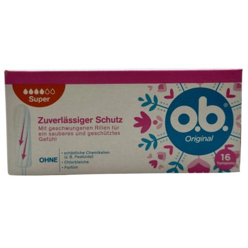 O.B. tampon 16 db Original Super