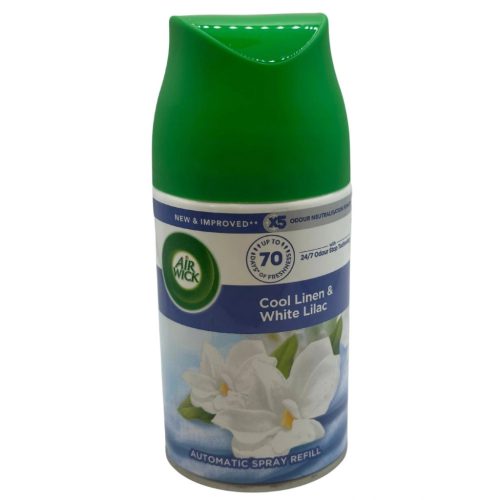 AirWick Freshmatic légfrissítő spray utántöltő 250 ml Friss Ruha & Fehér Orgona