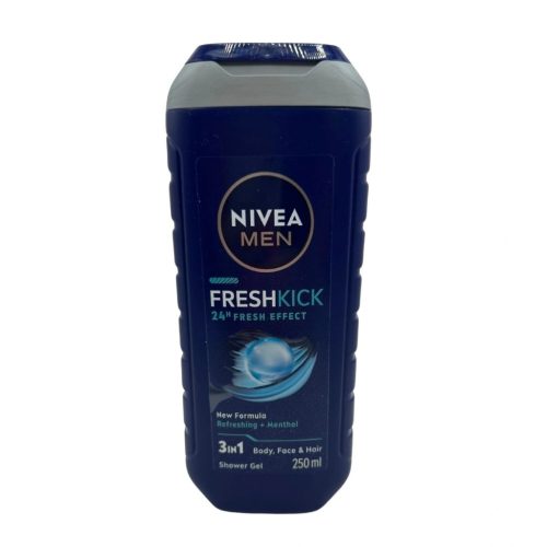 Nivea tusfürdő 250 ml 3in1 freshkick