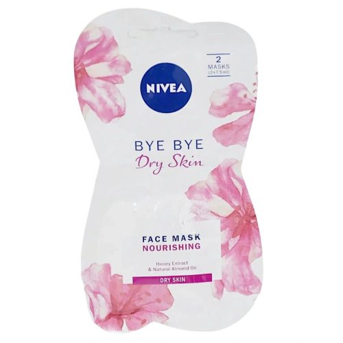 Nivea bye bye tápláló arcmaszk 2x7,5ml méz&mandula