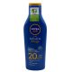 Nivea naptej 20faktor 250ml Protect&care