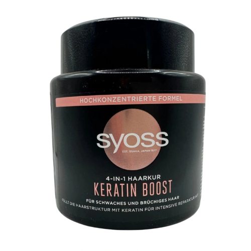 Syoss hajmaszk 500 ml keratin boost
