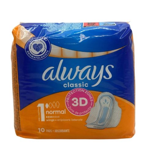 Always betét 10 db maxi normal