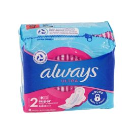 Always egészségügyi betét 8 db Ultra Super Plus Size