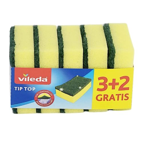 Vileda Tip-Top mosogatószivacs 3+2db