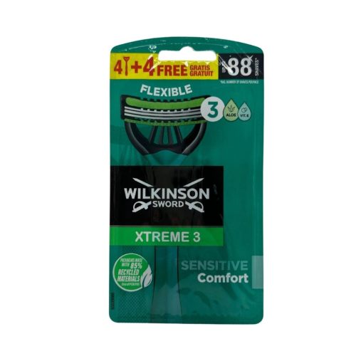 Wilkinson xtreme3 borotva 8 db sensitive comfort