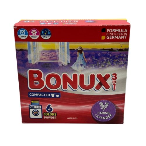 Bonux mosópor 390g 6 mosás Levendula