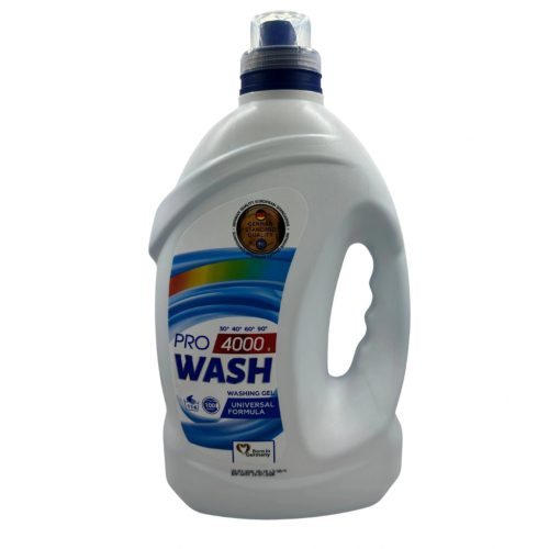 Wash pro folyékony mosószer 4 L universal
