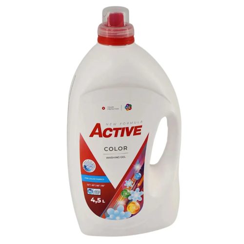 Active folyékony mosószer 4,5 L Color