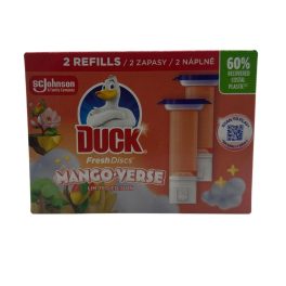 Duck wc öblítő korong utántöltő 2x36 ml mango verse