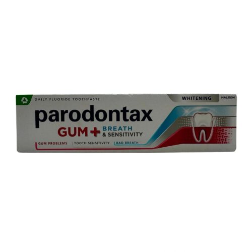 Parodontax fogkrém 75 ml gum+ breath sensitive whitening