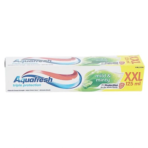 Aquafresh fogkrém XXL 125ml Mild & Minty