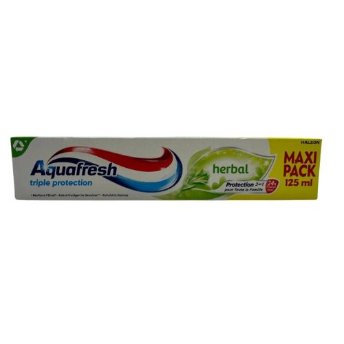 Aquafresh fogkrém 125 ml herbal