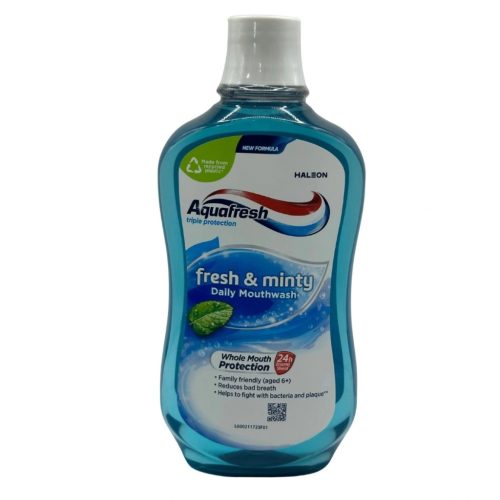 Aquafresh szájvíz 500 ml fresh&minthy