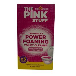 The Pink Stuff wc tisztító 3x100g habzó por