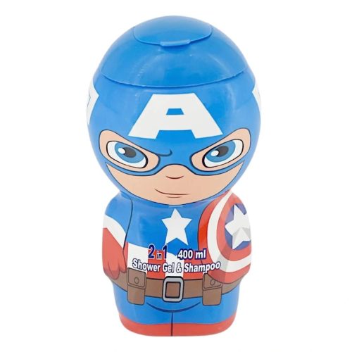 Amerika Kapitány 2D Tusfürdő és Sampon 400 ml