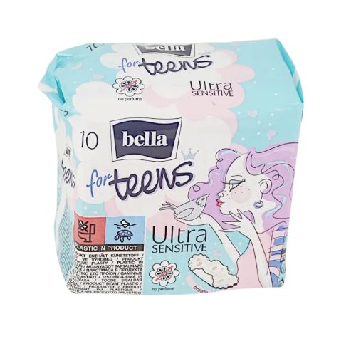 Bella For Teens Egészségügyi Betét 10 db Ultra Sensitive
