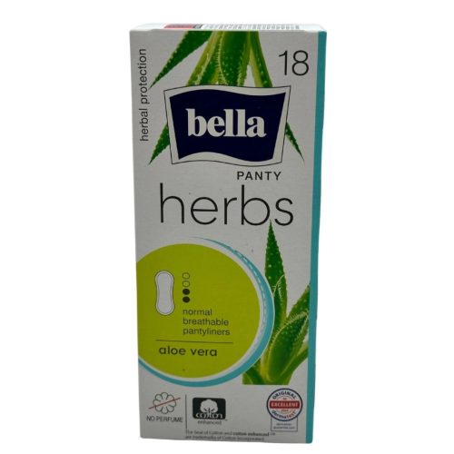 Bella Herbs tisztasági betét 18db Aloe Vera