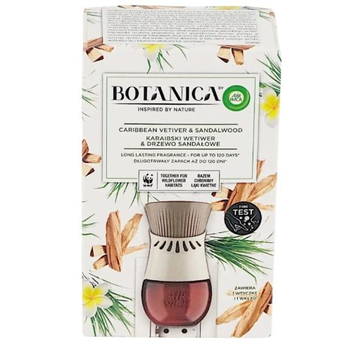 Air wick 19ml botanica caribbean vetiver
