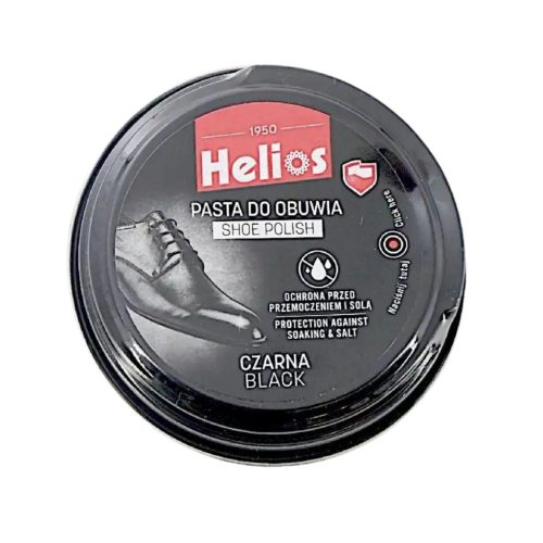 HELIOS cipőfényező paszta 40ml - fekete
