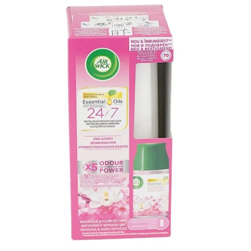 AIR WICK légfrissítő 250ml Mangólia és cseresznyevirág