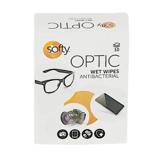 Softy Optic optikai törlőkendő 10db