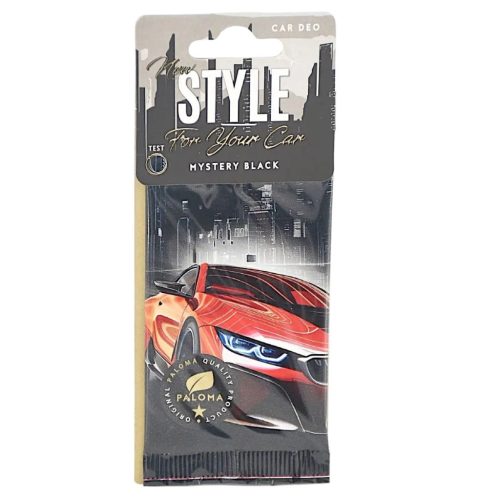 Paloma autós illatosító 4g style mystery black