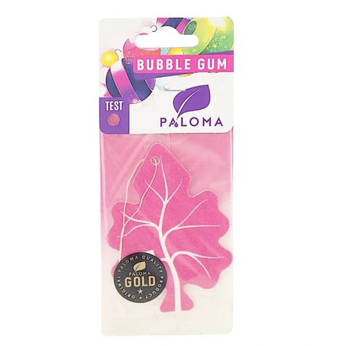 Paloma autóillatosító Gold 4g Bubble Gum