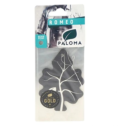 Paloma autóillatosító Gold 4g Romeo