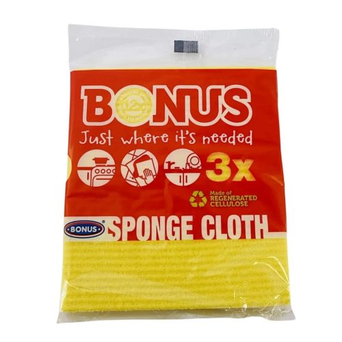 Bonus szivacsos kendő 3 db
