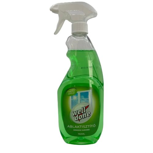Well done ablaktisztító 750 ml fresh apple