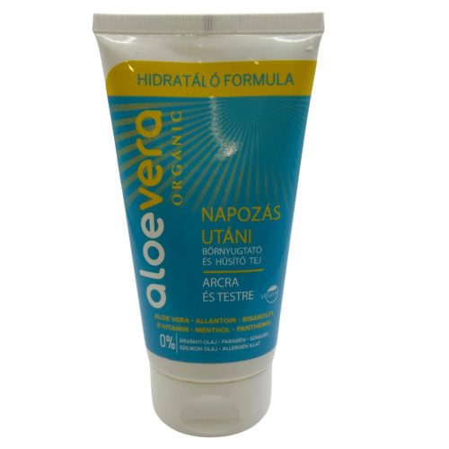 Aloe vera napozás utáni nyugtató tej 150ml