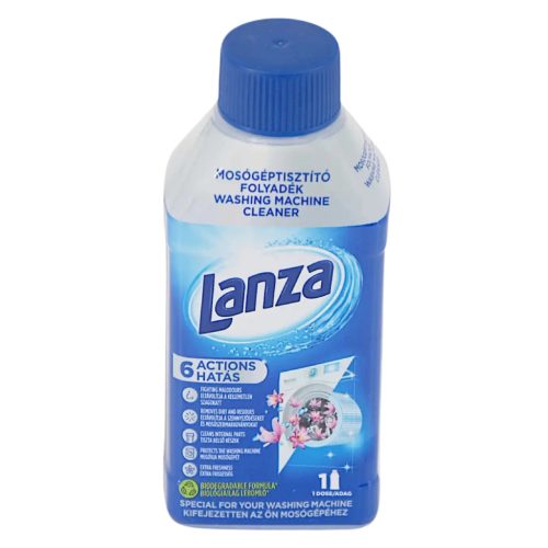 Lanza Mosógéptisztító folyadék 250 ml Virág
