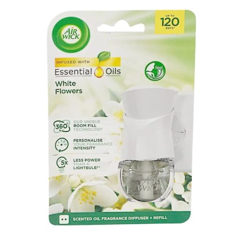 Air Wick elektromos illatosító készülék+ut.19 ml White flower