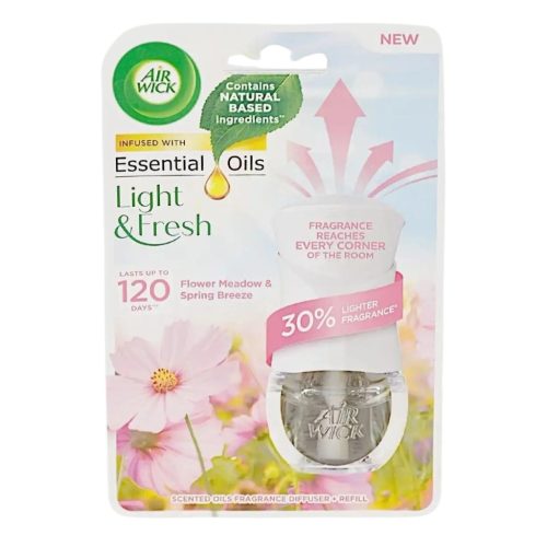 Air Wick elektromos illatosító készülék+ut.19 ml Flower Meadow&Spring Breeze